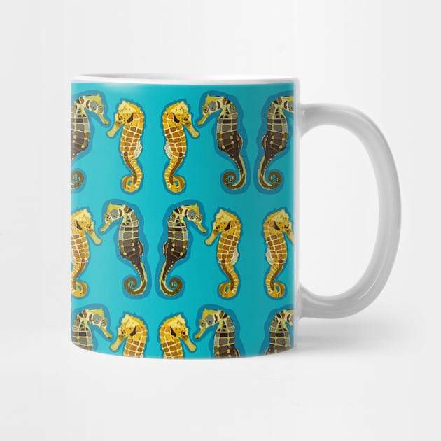 Seahorses Pattern by Digital GraphX